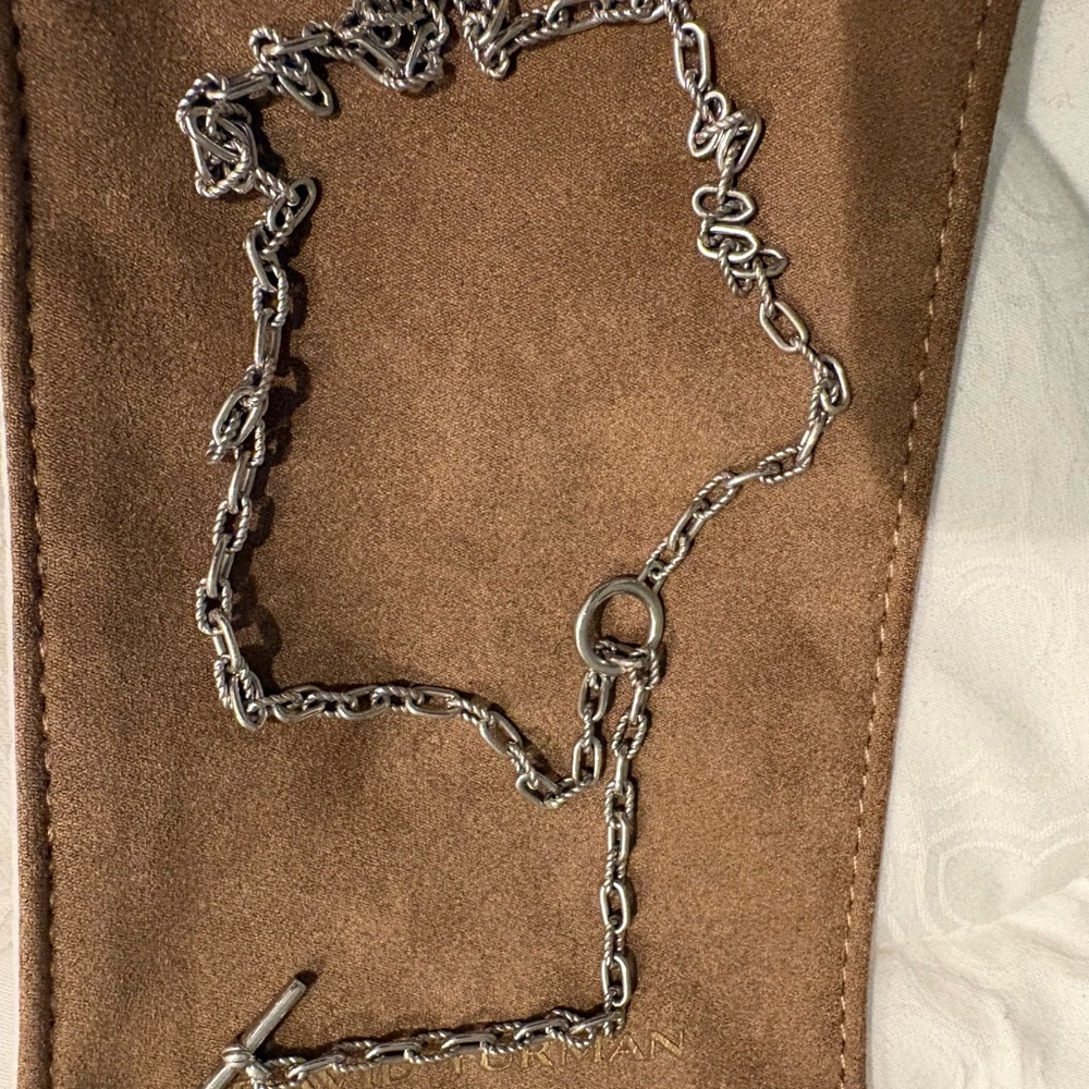 David Yurman Silver Necklace